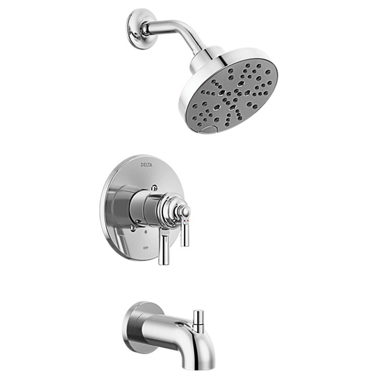 Tub and Shower Trim Monitor Saylor 17 Series 2 Lever Chrome WaterSense ADA 1.75 Gallons per Minute - Image 1