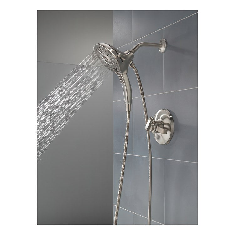 Shower Trim Tetra 17 Series 2 Lever Lumicoat Stainless WaterSense ADA 1.75 Gallons per Minute - Image 2