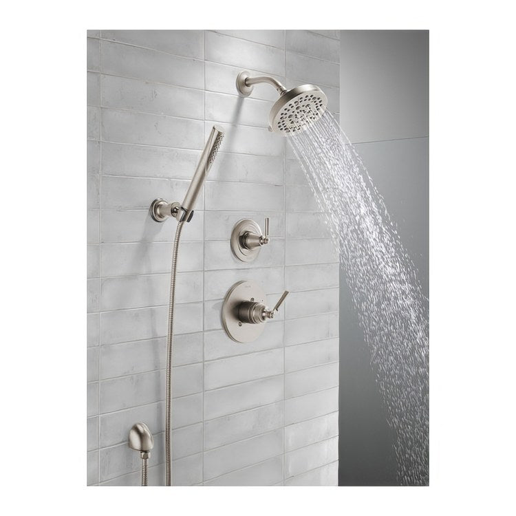 Diverter Trim Saylor 2 Port 3 Functions Brilliance Stainless 1 Lever ADA - Image 3