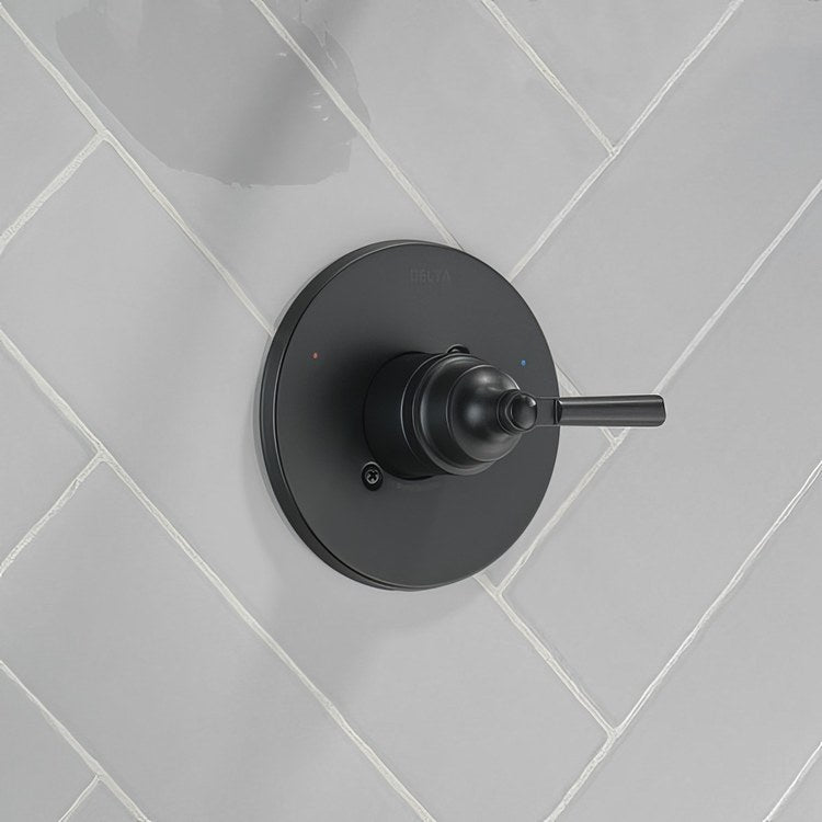 Pressure Balance Valve Trim Monitor Saylor 14 Series 1 Lever Matte Black WaterSense ADA - Image 2