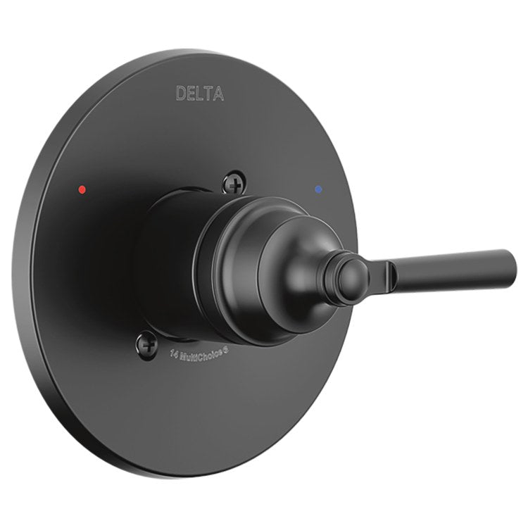Pressure Balance Valve Trim Monitor Saylor 14 Series 1 Lever Matte Black WaterSense ADA - Image 1