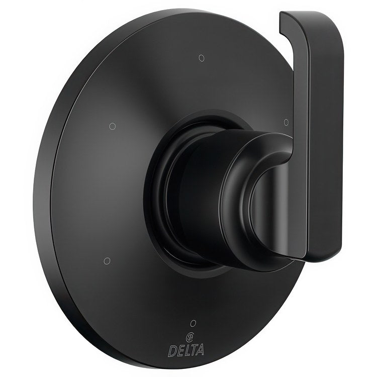 Diverter Trim Tetra 6 Functions Matte Black 1 Lever ADA - Image 1