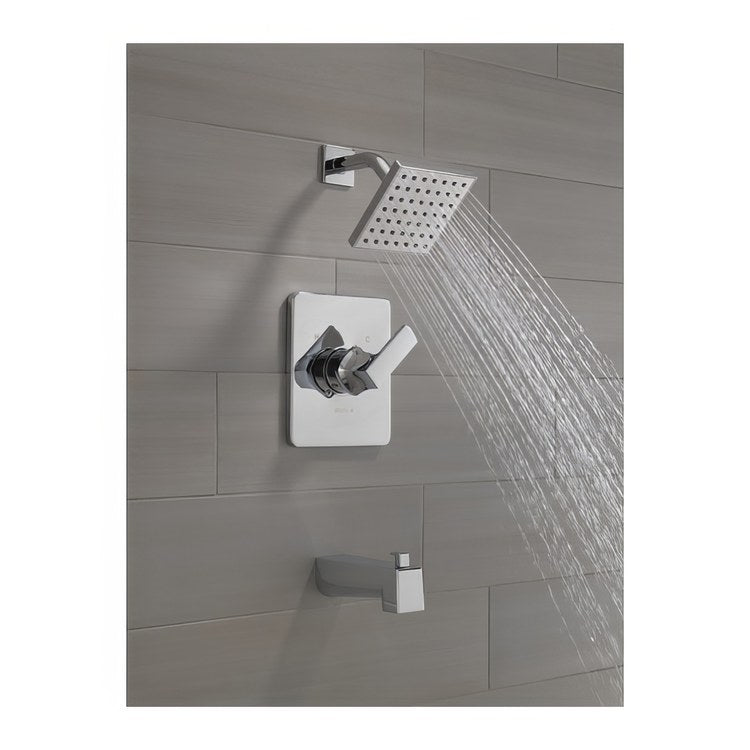 Tub and Shower Trim Monitor Velum 14 Series Less Handle Chrome WaterSense ADA 1.75 Gallons per Minute - Image 2