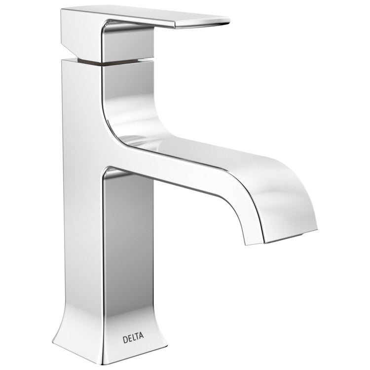Lavatory Faucet Velum 1 Lever ADA WaterSense Chrome 1.2 Gallons per Minute Deck Metal Pop-Up 1/3 Hole Diamond Seal - Image 1
