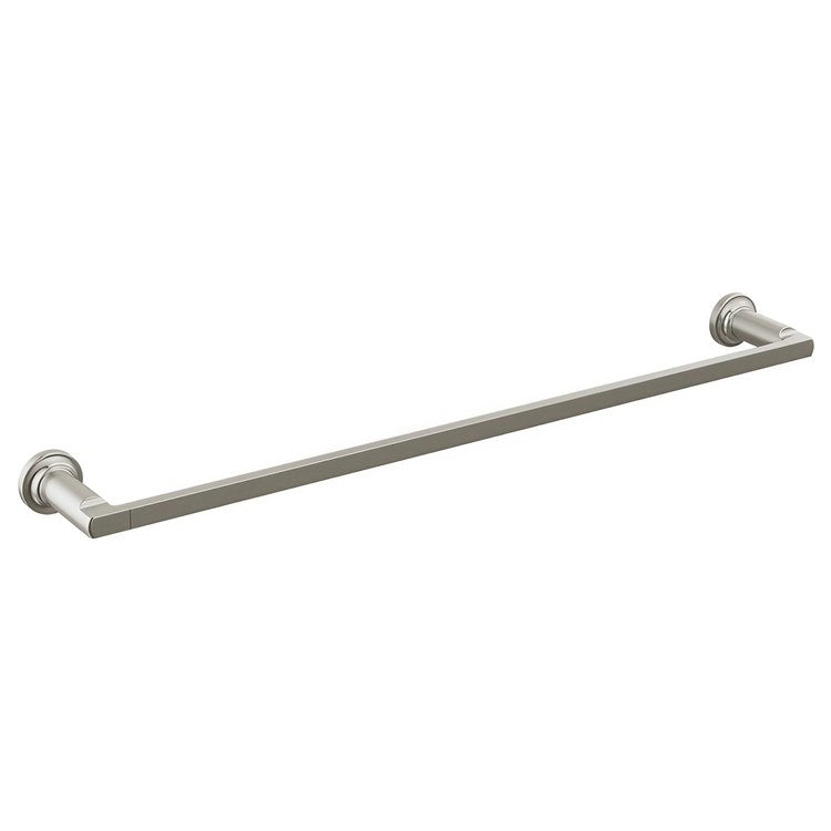 Towel Bar Tetra 24 Inch Brilliance Stainless Brass 3-1/2 Inch Wall Mount - Image 1