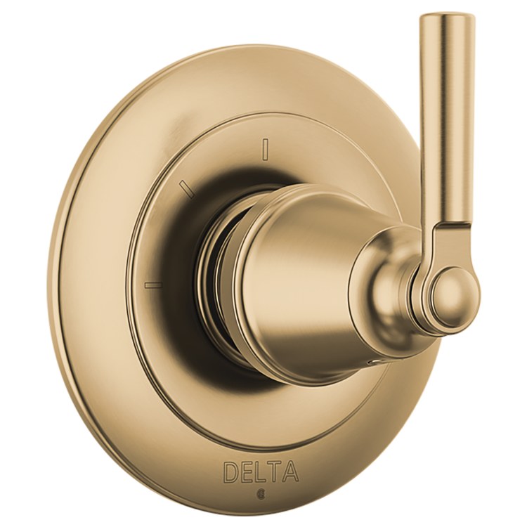 Diverter Trim Saylor 2 Port 3 Functions Brilliance Champagne Bronze 1 Lever ADA - Image 1