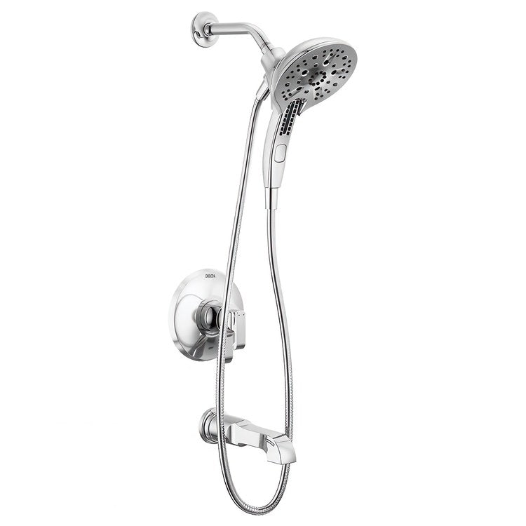 Tub and Shower Trim Monitor Tetra 17 Series 2 Lever Lumicoat Chrome WaterSense ADA 1.75 Gallons per Minute - Image 1