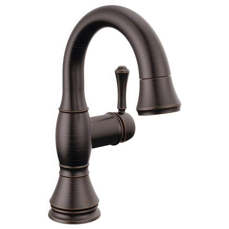 Lavatory Faucet Cassidy 1 Lever ADA WaterSense Venetian Bronze 1.2 Gallons per Minute Deck Arc Metal Pop-Up 1 Hole MagnaTite - Image 1