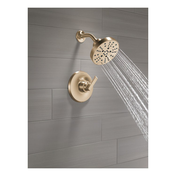Shower Trim Tetra 14 Series Monitor 1 Lever Lumicoat Champagne Bronze WaterSense ADA 1.75 Gallons per Minute - Image 3