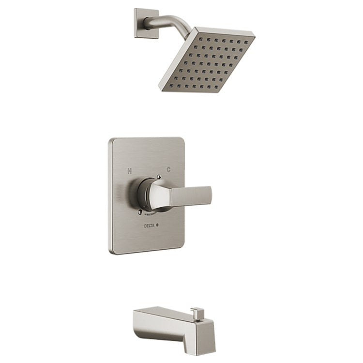 Tub and Shower Trim Monitor Velum 14 Series Less Handle Brilliance Stainless WaterSense ADA 1.75 Gallons per Minute - Image 1