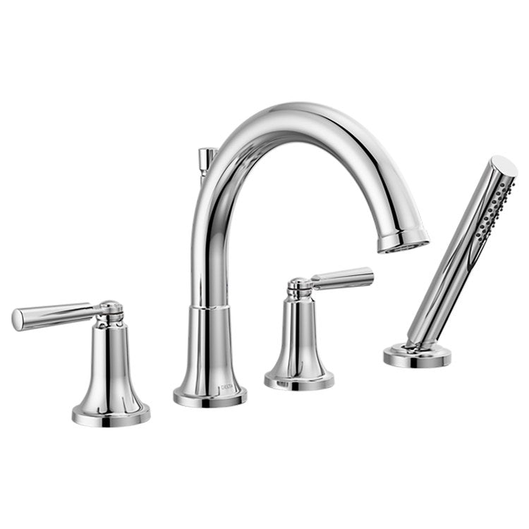 Tub Trim Saylor Deck Mount 2 Lever Chrome WaterSense ADA - Image 1