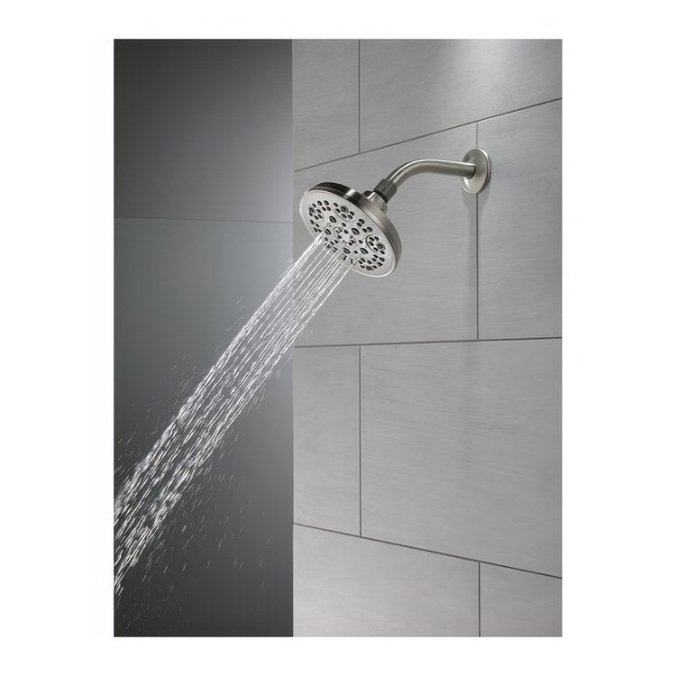 Showerhead Universal 5 Functions Satin Nickel 6 Inch 1.75 Gallons per Minute - Image 2