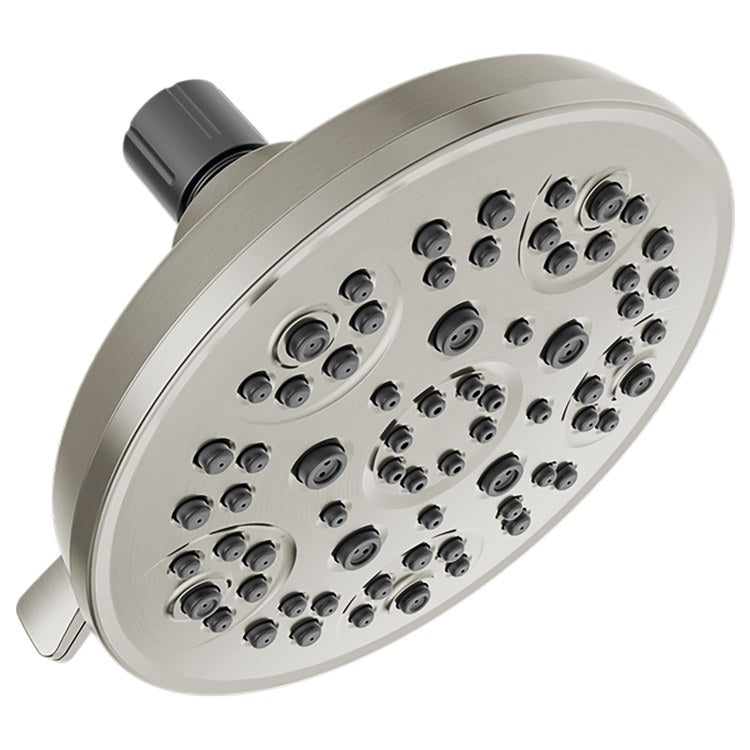 Showerhead Universal 5 Functions Satin Nickel 6 Inch 1.75 Gallons per Minute - Image 1