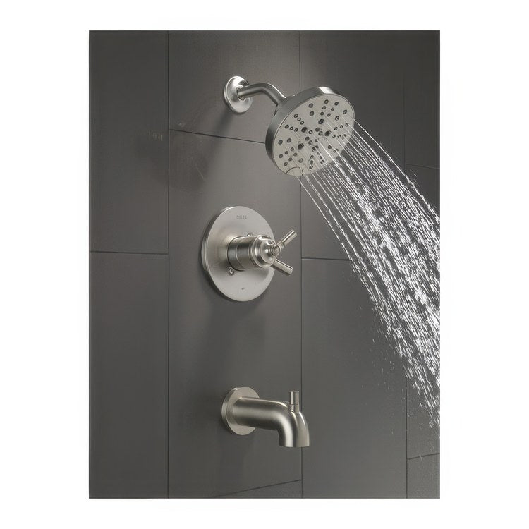 Tub and Shower Trim Monitor Saylor 17 Series 2 Lever Brilliance Stainless WaterSense ADA 1.75 Gallons per Minute - Image 2