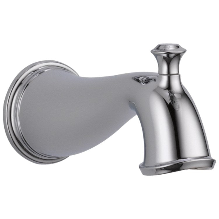 Tub Spout Cassidy Integrated Pull Up Matte Black 6-1/2 Inch 18 Gallons per Minute - Image 1