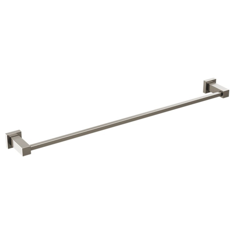 Towel Bar Brevard 24 Inch Brilliance Stainless Brass 3-3/4 Inch for Velum Bath Collection Wall Mount - Image 1