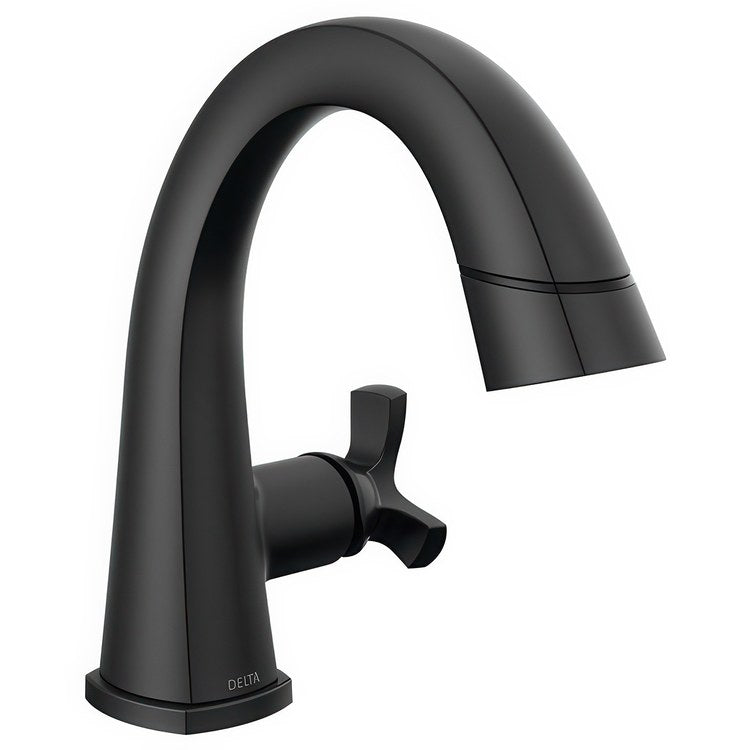 Lavatory Faucet Stryke 1 Helo ADA WaterSense/CALGreen Matte Black 1.2 Gallons per Minute Arc 1 Hole - Image 1