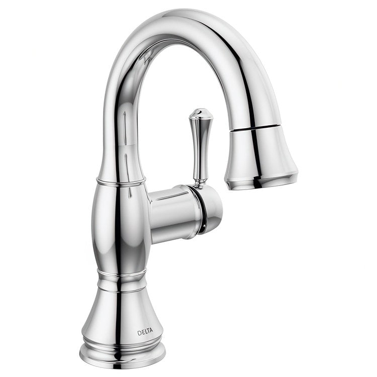 Lavatory Faucet Cassidy 1 Lever ADA WaterSense Chrome 1.2 Gallons per Minute Deck Arc Metal Pop-Up 1 Hole MagnaTite - Image 1