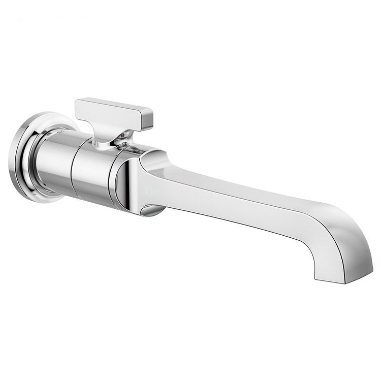 Lavatory Faucet Tetra Wall Mount ADA WaterSense Lumicoat Chrome 1.2 Gallons per Minute - Image 1
