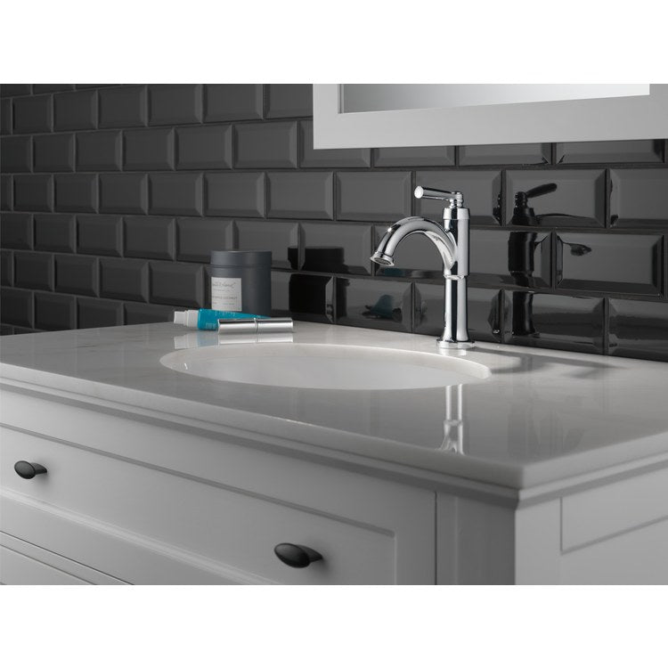 Lavatory Faucet Saylor 1 Lever ADA WaterSense Chrome 1.2 Gallons per Minute 4-9/16 Inch - Image 3