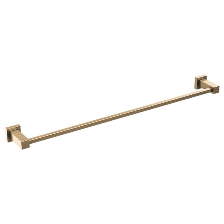 Towel Bar Brevard 24 Inch Brilliance Champagne Bronze Brass 3-3/4 Inch for Velum Bath Collection Wall Mount - Image 1
