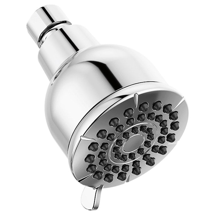 Showerhead Foundations 1 Functions Chrome 4-1/4 Inch 1.75 Gallons per Minute