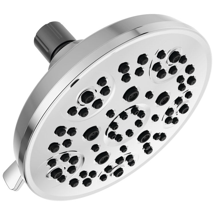 Showerhead Universal 5 Functions Chrome 6 Inch 1.75 Gallons per Minute - Image 1