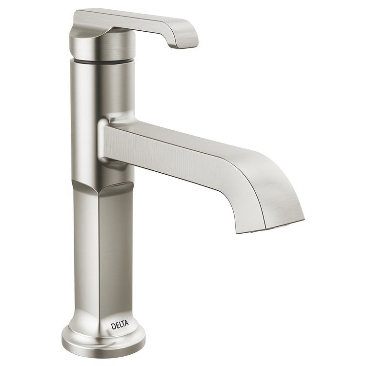 Lavatory Faucet Tetra 1 Lever ADA WaterSense Lumicoat Stainless 1.2 Gallons per Minute Metal Pop-Up - Image 1