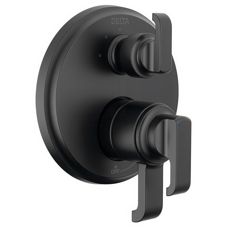 Diverter Trim Tetra 17 Series Integrated 3 Functions Matte Black - Image 1
