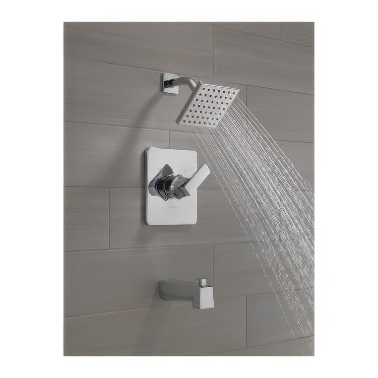 Tub and Shower Trim Monitor Velum 14 Series 1 Lever Chrome WaterSense ADA 1.75 Gallons per Minute - Image 2