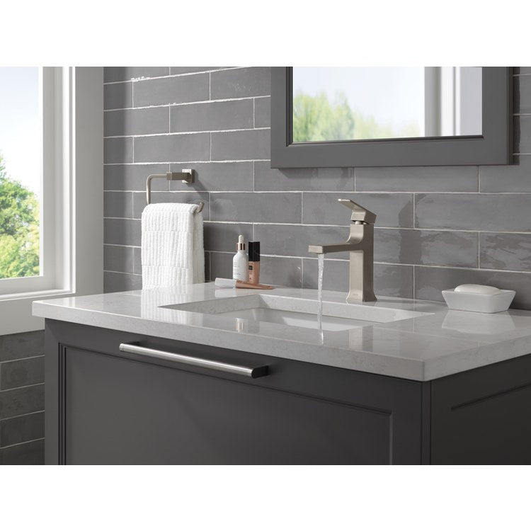 Lavatory Faucet Velum 1 Lever ADA WaterSense Brilliance Stainless 1.2 Gallons per Minute 4-7/16 Inch - Image 3