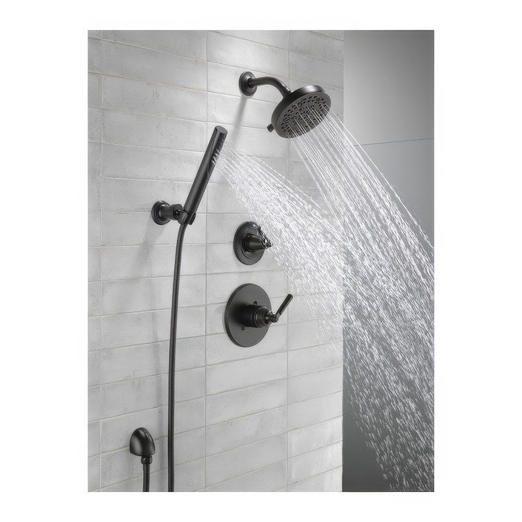 Diverter Trim Saylor 2 Port 3 Functions Matte Black 1 Lever ADA - Image 2