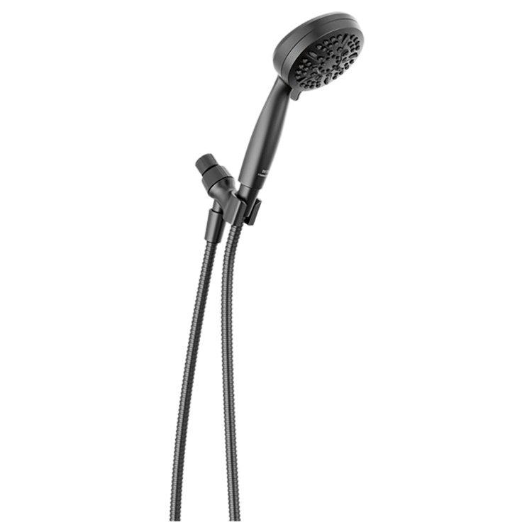 Handshower Universal Showering Matte Black WaterSense 1.75 Gallons per Minute 4-3/8 Inch - Image 1