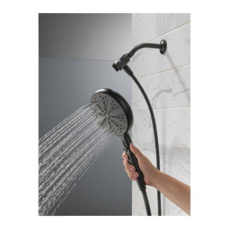 Handshower SureDock Universal Showering Matte Black WaterSense 1.75 Gallons per Minute 6-1/4 Inch - Image 3