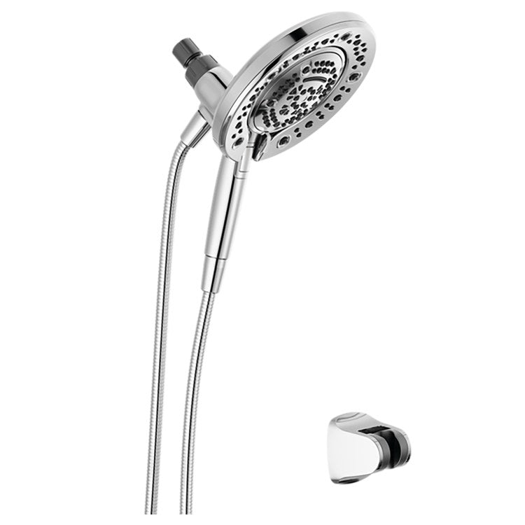 Handshower/Showerhead Combination Universal Chrome In2ition 7 Setting Two in One - Image 1