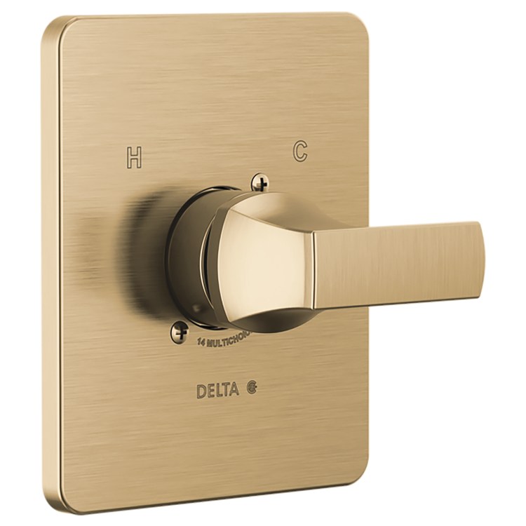 Pressure Balance Valve Trim Monitor Velum 14 Series 1 Lever Brilliance Champagne Bronze ADA - Image 1