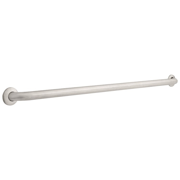 Grab Bar 48 Inch Brilliance Stainless ADA Wall - Image 1