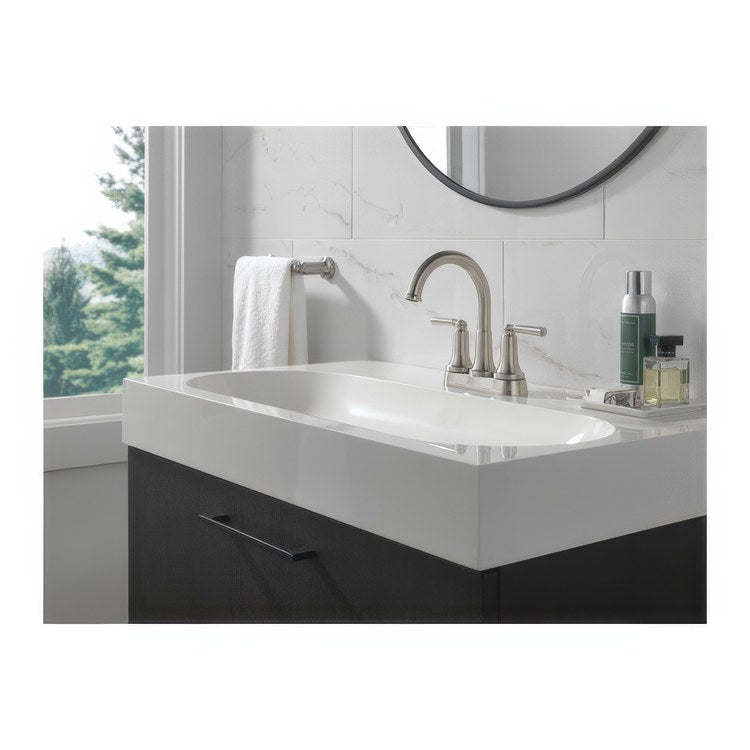 Towel Bar Saylor 8 Inch Brilliance Stainless Brass - Image 2