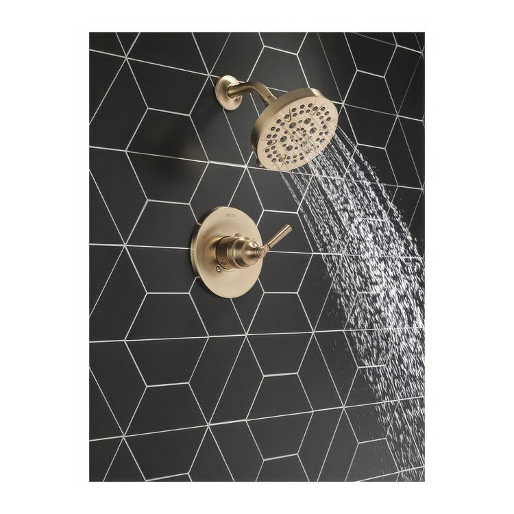 Shower Trim Saylor 14 Series Monitor Pressure Balanced 1 Lever Brilliance Champagne Bronze WaterSense ADA 1.75 Gallons per Minute - Image 2