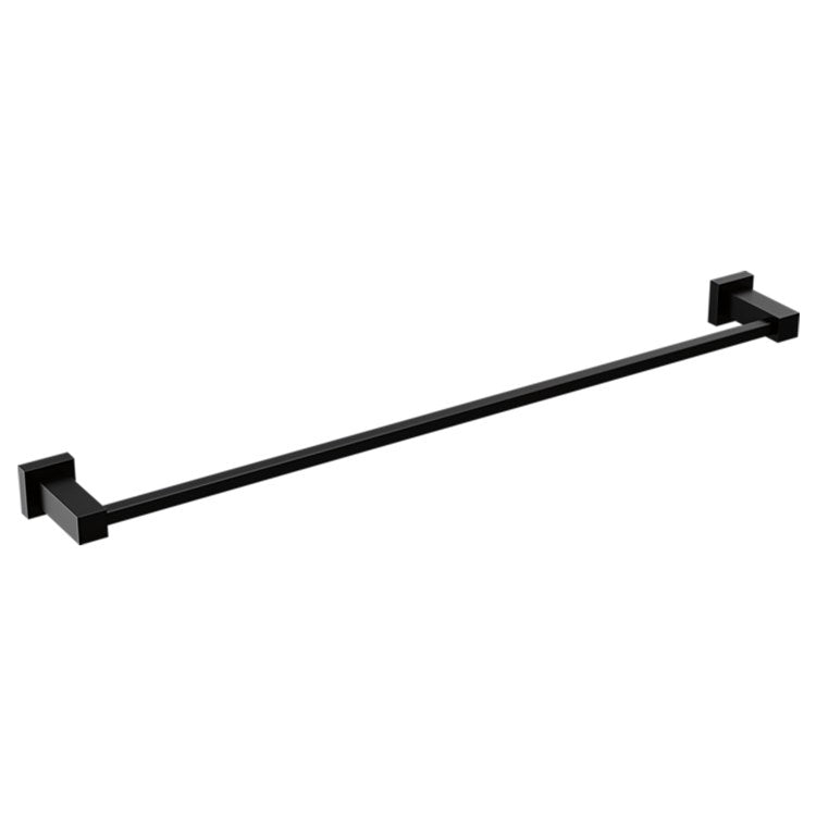 Towel Bar Brevard 24 Inch Matte Black Brass 3-3/4 Inch for Velum Bath Collection Wall Mount - Image 1