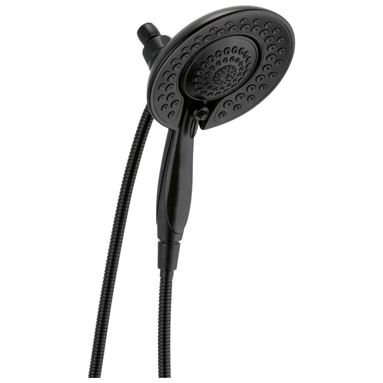Handshower Combination Universal Showering In2ition 2-In-1 5 Functions Matte Black WaterSense 6-13/16 Inch 1.75 Gallons per Minute - Image 1
