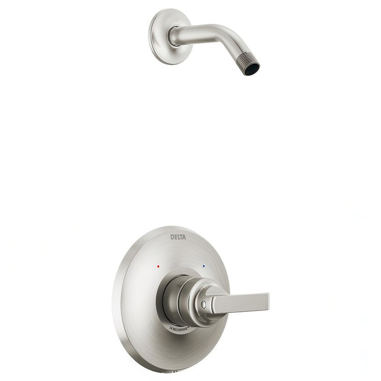 Shower Trim Tetra 14 Series Monitor Less Handle Lumicoat Stainless WaterSense ADA 1.75 Gallons per Minute - Image 1
