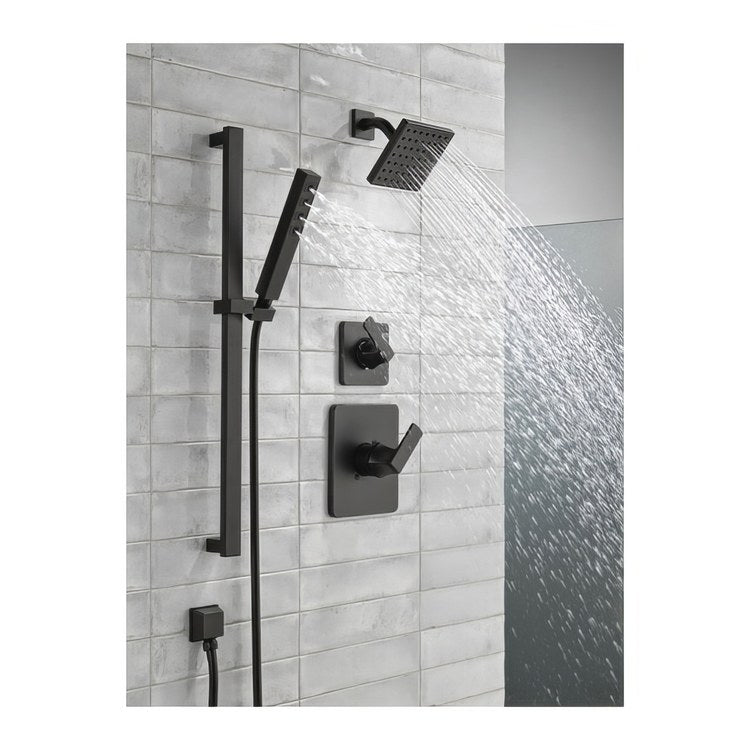 Shower Trim Velum 14 Series Monitor Less Handle Matte Black ADA 1.75 Gallons per Minute - Image 2
