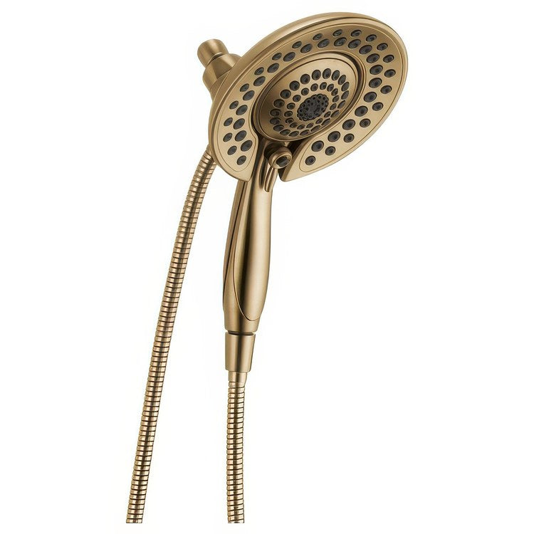 Handshower/Showerhead Combination Universal Lumicoat Champagne Bronze In2ition 5 Setting Two in One - Image 1
