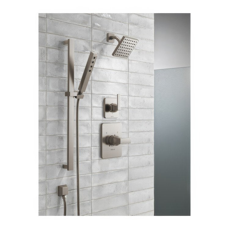 Diverter Trim Velum 2 Port 3 Functions Brilliance Stainless 1 Lever ADA - Image 2