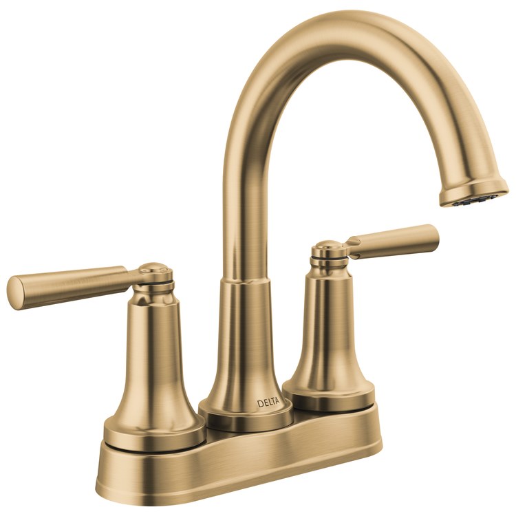 Lavatory Faucet Saylor Tract-Pack Centerset 2 Lever ADA WaterSense Brilliance Champagne Bronze 1.2 Gallons per Minute 5-3/8 Inch - Image 1