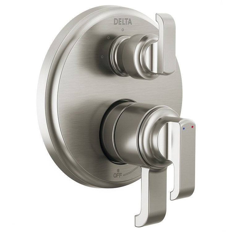 Diverter Trim Tetra 17 Series Integrated 3 Functions Lumicoat Stainless - Image 1