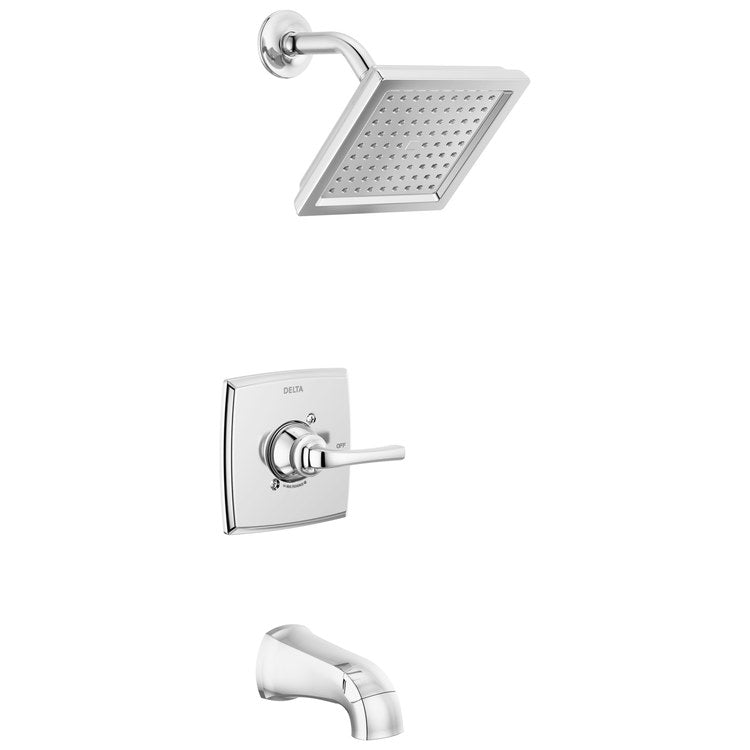 Tub and Shower Trim Monitor Geist 14 Series 1 Lever Chrome WaterSense ADA 1.75 Gallons per Minute - Image 1