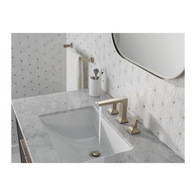 Towel Bar Brevard 18 Inch Brilliance Stainless Brass 3-3/4 Inch for Velum Bath Collection Wall Mount - Image 2
