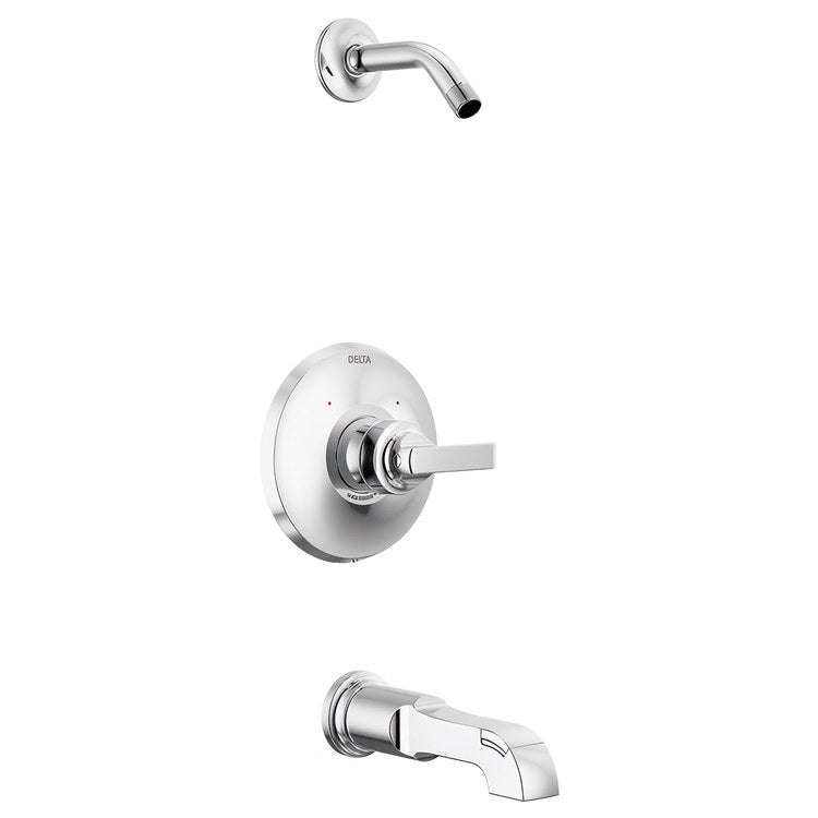 Tub and Shower Trim Monitor Tetra 14 Series Less Handle Lumicoat Chrome WaterSense ADA 1.75 Gallons per Minute - Image 1